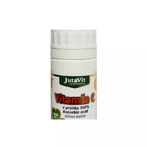 JutaVit Vitamín C (100% Ascorbic acid) prášok 160 g