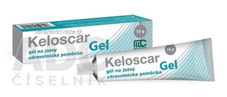 Keloscar Gel silikónový gél na jazvy 1x15 g