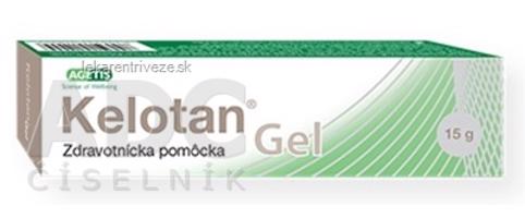 Kelotan Gel silikónový gél na jazvy 1x15 g