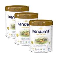 Kendamil 2 BIO Nature HMO+ 3x800g, následná mliečna dojčenská výživa 6m+