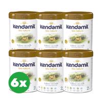 Kendamil 2 BIO Nature HMO+ 6 x 800 g, následná mliečna dojčenská výživa 6m+