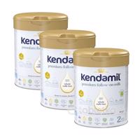 Kendamil 2 Premium HMO+, 3x800g, následná mliečna dojčenská výživa 6m+