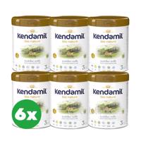 Kendamil BIO Nature 3 batoľacie mlieko 10m+, HMO+, 6x800g