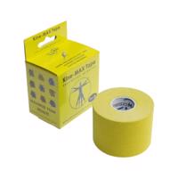 KINE-MAX Super-pro cotton kinesiology tape žltá tejpovacia páska 5 cm x 5 m 1 ks