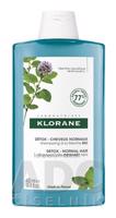 KLORANE SHAMPOOING DETOX Menthe BIO (inov.2021) detoxikačný šampón s výťažkom z bio mäty 1x400 ml