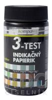 kompava 3-TEST  INDIKAČNÝ PAPIERIK prúžky 1x50 ks