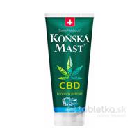 KONSKÁ MASŤ s CBD chladivý bylinný balzam 200ml