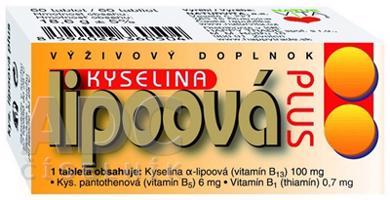 Kyselina lipoová Plus 60 tabliet