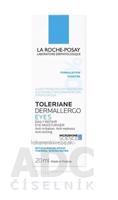 LA ROCHE-POSAY TOLERIANE DERMALLERGO EYES hydratačný a upokojujúci krém na citlivé očné okolie 1x20 ml