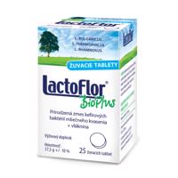 LACTOFLOR BioPlus 25 žuvacích tabliet