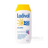 Ladival ALLERG SPF 20 gél na opaľovanie 200ml