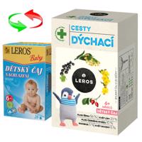 LEROS DETSKÝ ČAJ DÝCHACIE CESTY 20x2g (40g)