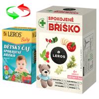 LEROS DETSKÝ ČAJ SPOKOJNÉ BRUŠKO 20x2g (40g)