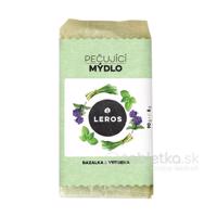 LEROS ošetrujúce mydlo BAZALKA & VERBENA 90g