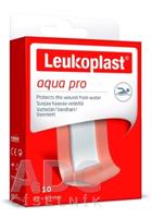 Leukoplast Aqua pro náplasť na rany vodeodolná 38x63 mm 10 ks