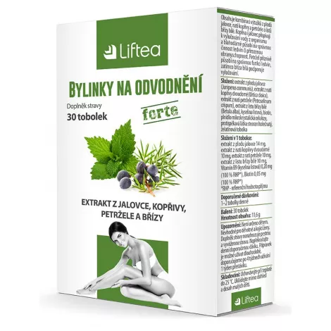 Liftea Bylinky na odvodnenie forte 30 cps