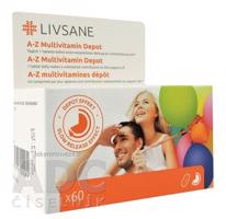 LIVSANE A-Z Multivitamín komplex tbl 1x60 ks