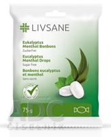 LIVSANE Bylinné pastilky mentol, eukalyptus bez cukru 1x75 g