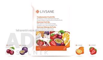 LIVSANE Hroznový cukor s vitamínom C tbl Mix príchutí 1x28 ks