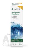 LIVSANE Nosový sprej Dexpanthenol morská voda izotonická 1x20 ml