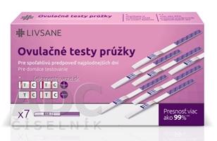 LIVSANE Ovulačný test prúžky 1x7 ks