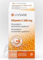 LIVSANE Vitamín C 500 mg žuvacie tablety 1x60 ks