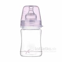 Lovi Diamond Glass fľaša Baby Shower Girl 0m+, 150ml