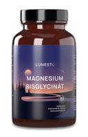 Lunesto Magnesium Bisglycinát, 650 mg, Horčík 130 mg & Vitamín B6, 90 kapsúl Výživový doplnok