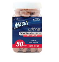 Mack's Ultra Soft Ultra mäkké štuple do uší Veľkosť balenia: 50 párov Ultra mäkké štuple do uší