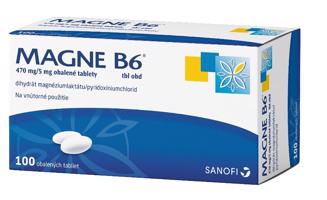 Magne-B6 tbl.obd.100 x 470 mg/5 mg