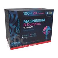 Magnesium B-Komplex GLENMARK + Zinok 120TBL