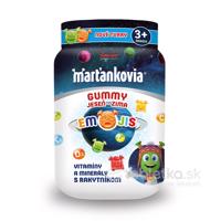 Marťankovia Gummy Jeseň-zima Emojis 50 želatínových tabliet