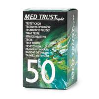 MED TRUST Light testovacie prúžky 50 ks