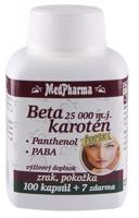 Medpharma Betakaroten forte 25 000 m.j. 107 kapsúl