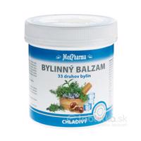 MedPharma BYLINNÝ BALZAM chladivý extrak z 33 druhov bylín, 1x250 ml