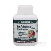 MedPharma ECHINACEA 600 Forte - Kurkumín 67 ks