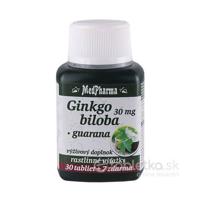 MedPharma GINKGO BILOBA + GUARANA 37tbl