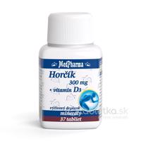 MedPharma HORČÍK 300mg+VIT. D 37 tabliet