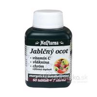 MedPharma JABLČNÝ OCOT, VIT C, VLÁKNINA, CHRÓM 67 ks