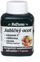 MedPharma jablčný ocot vláknina Vitamín C chróm 107 tabliet