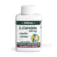 MedPharma L-CARNITÍN 500mg + INULÍN + CHRÓM 67tbl