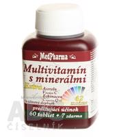 MedPharma MULTIVITAMIN S MINERÁL. EXTRA 42 ZLOŽIEK tbl 60+7 zadarmo (67 ks)