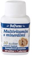 MedPharma Multivitamín s minerálmi 30 zložiek tbl 30+7 zadarmo