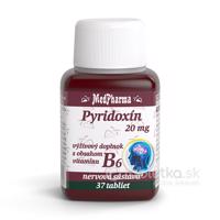 MedPharma PYRIDOXÍN 20mg (vitamín B6) 37tbl