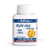 MedPharma RYBI OLEJ 1000mg - EPA, DHA 37 kapsúl