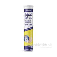 MedPharma ZELENÝ ČAJ 100mg + Vit. E, C + Se + Zn 20ks