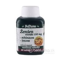 MedPharma ŽENŠEN 350 mg + Echinacea + Leuzea 67 ks