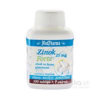 MedPharma ZINOK 25 mg Forte 107 ks