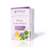 MEGAFYT Relax a meditácia bylinný čaj porciovaný 20 x 1,75 g