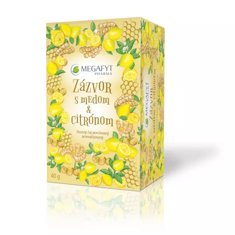 Megafyt Zázvor s medom a citrónom 20x2 g (40 g)